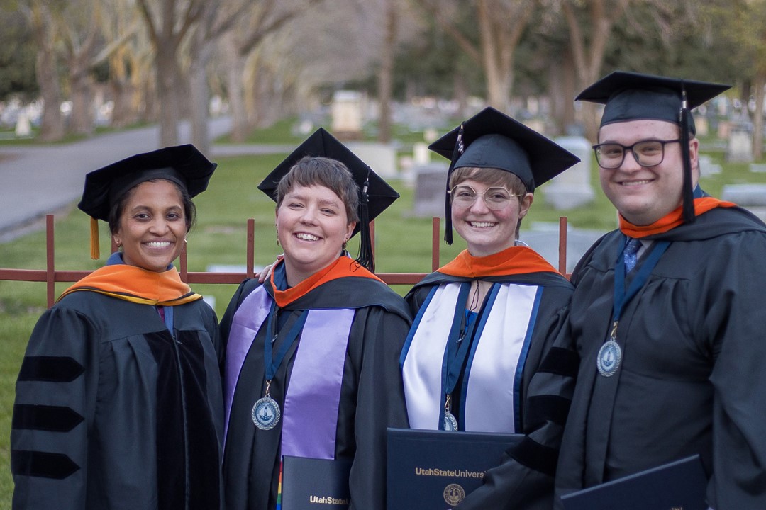 Three Vargis Lab graduates