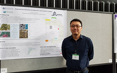 Lei Presented his work