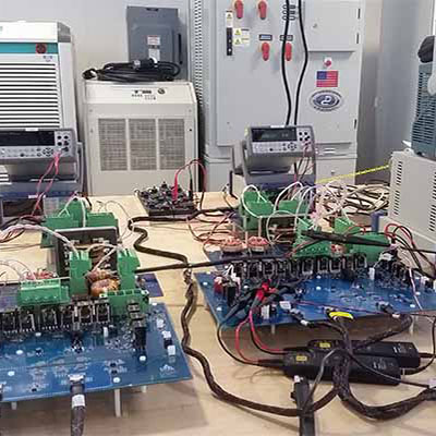 Utah State University designed and developed the digital control firmware for a Low Voltage Power Supply (LVPS) and Wireless Power Transfer System as well as built and tested a prototype version