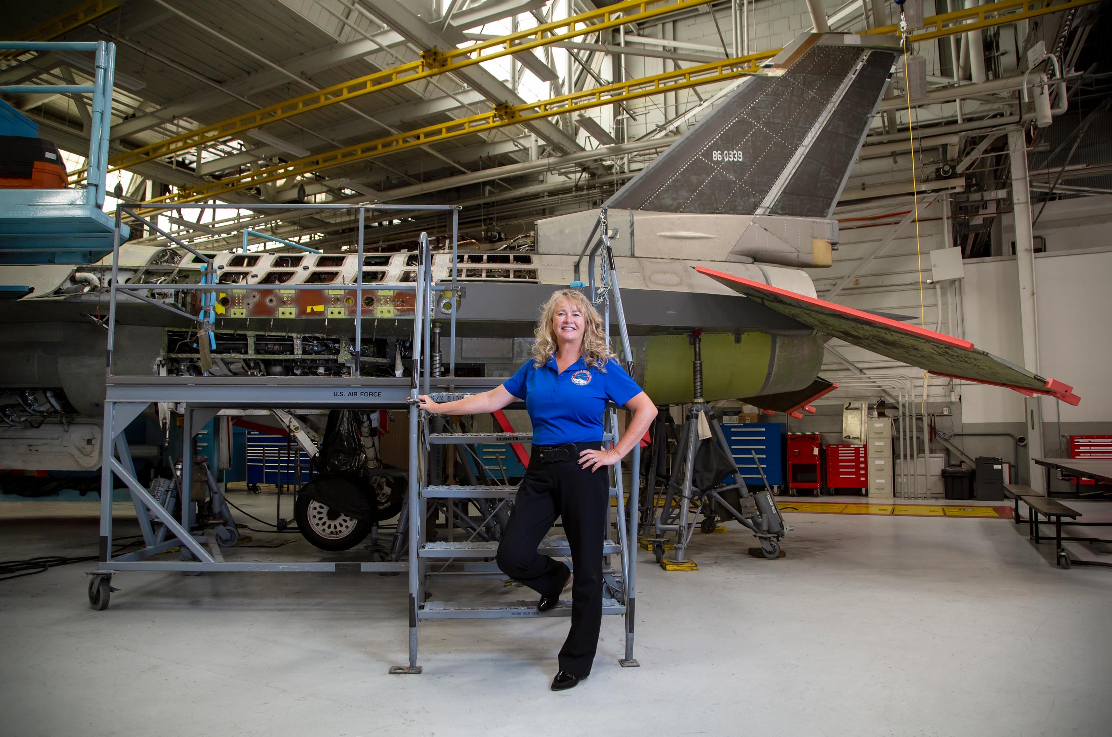 MAE alumna Sandra Fitzgerald is the Deputy Group Director of the 309th Aircraft Maintenance Group at Hill Air Force Base.