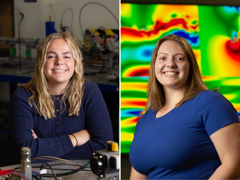 The Sky is the Limit: Two Aerospace Engineering Students Receive National Science Foundation Graduate Research Fellowship