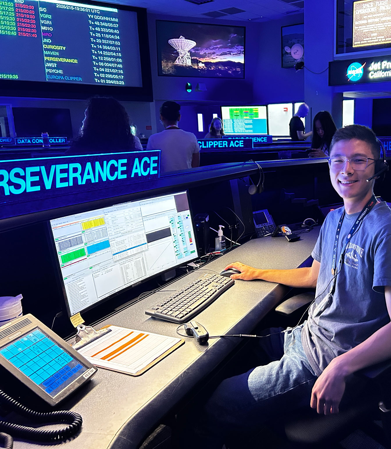 Josh DaBell, a Utah State University engineering student, earned a spot as a 2026 intern at the NASA Jet Propulsion Laboratory.