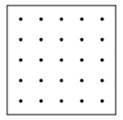 sampling grid pattern