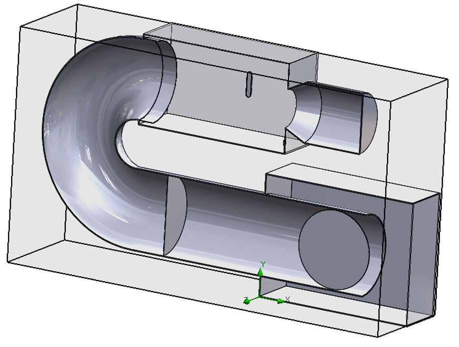 Geometry for CFD simulation