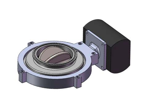 CORA valve CAD rendering